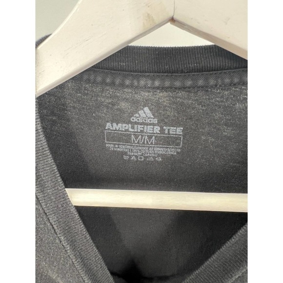 Adidas Amplifier Tee Long Sleeves Black Womens M Medium NCU Track & Field - Picture 4 of 5